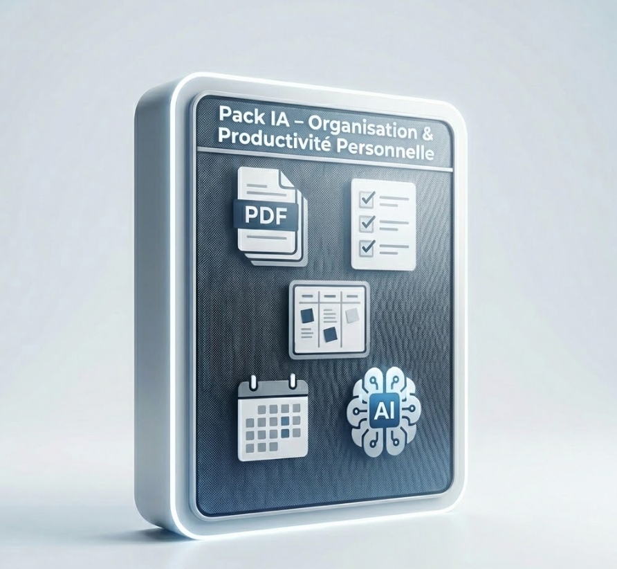 Pack IA – Organisation & Productivité Personnelle